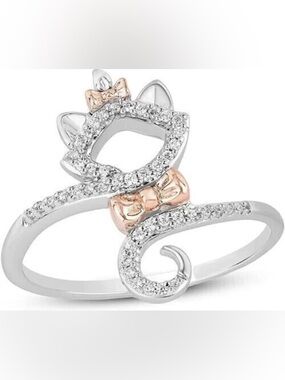 🐈‍⬛ Marie from Disney’s Aristocats Sterling Silver Ring
